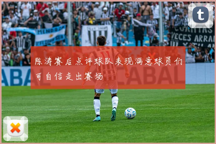 陈涛赛后点评球队表现满意球员们可自信走出赛场